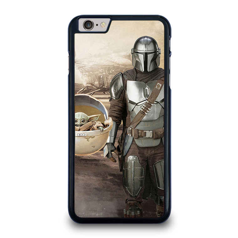 MANDALORIAN AND BABY YODA STAR WARS iPhone 6 / 6S Plus Case