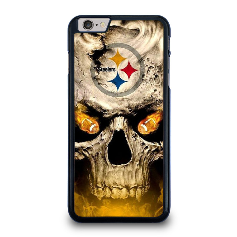 PITTSBURGH STEELERS FOOTBALL SKULL iPhone 6 / 6S Plus Case