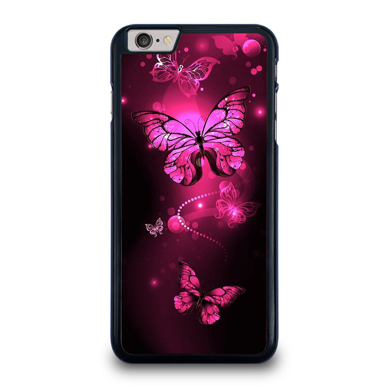 PURPLE BITTERFLY PINK iPhone 6 / 6S Plus Case