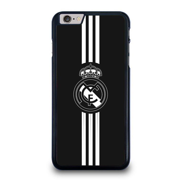 REAL MADRID FC LOGO BLACK WHITE iPhone 6 / 6S Plus Case REAL MADRID FC LOGO BLACK WHITE iPhone 6 / 6S Plus Case