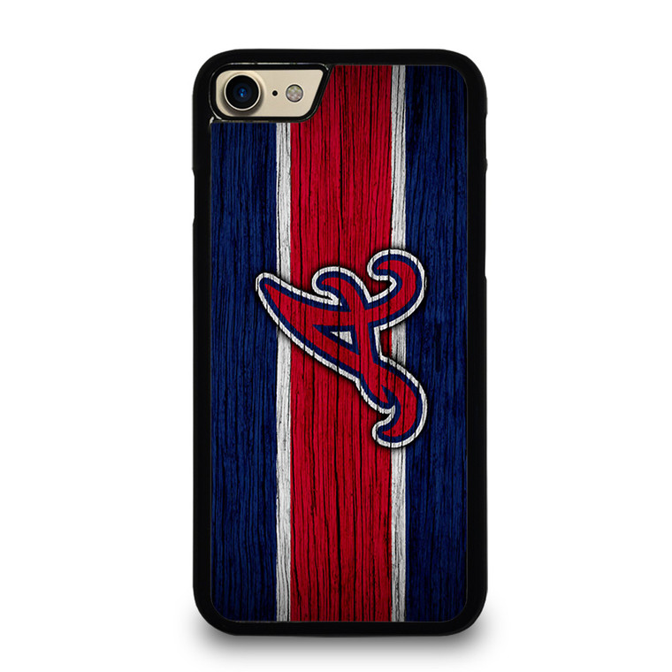 ATLANTA BRAVES MLB LOGO STRIPS iPhone 7 Case