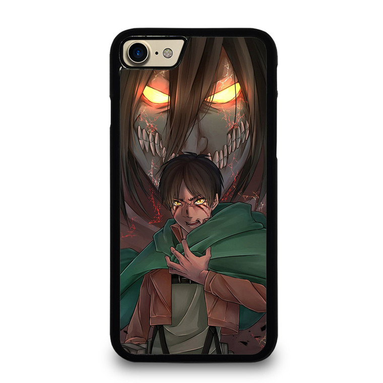 ATTACK ON TITAN EREN YEAGER ANIME MANGA iPhone 7 Case