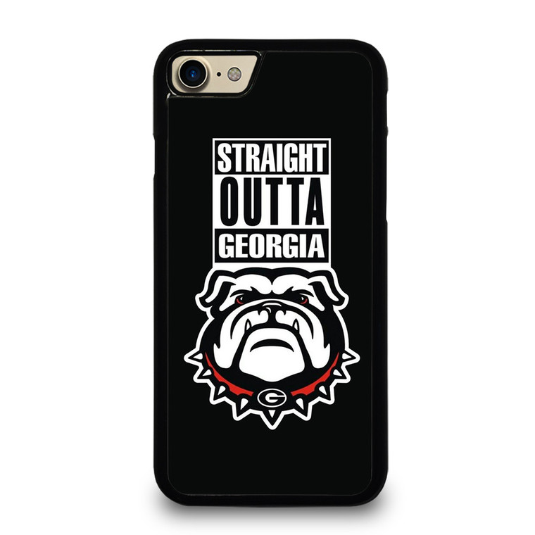 GEORGIA BULLDOGS UGA STRAIGHT OUTTA iPhone 7 Case