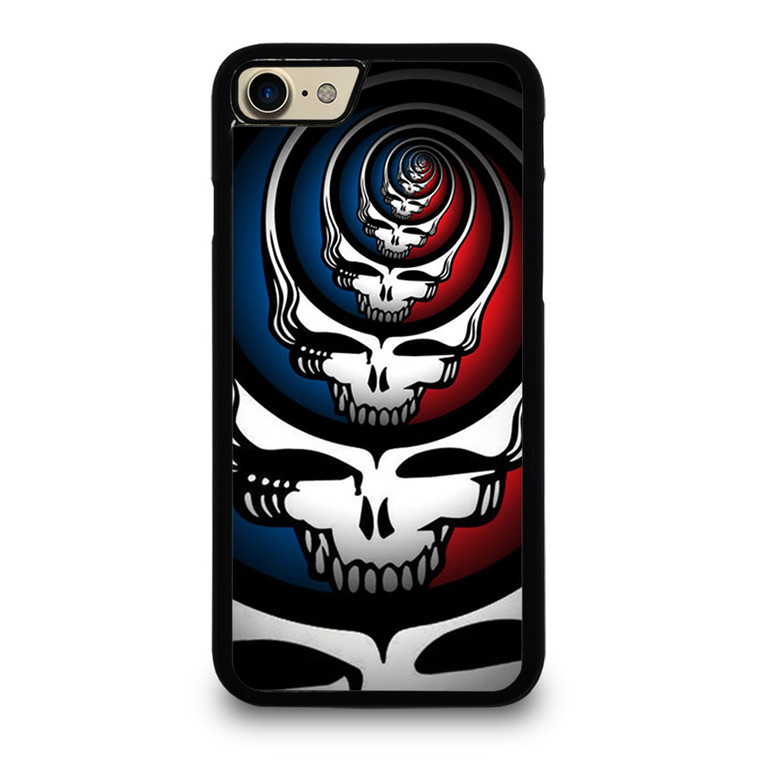 GRATEFUL DEAD SKULL ROUNDED iPhone 7 Case