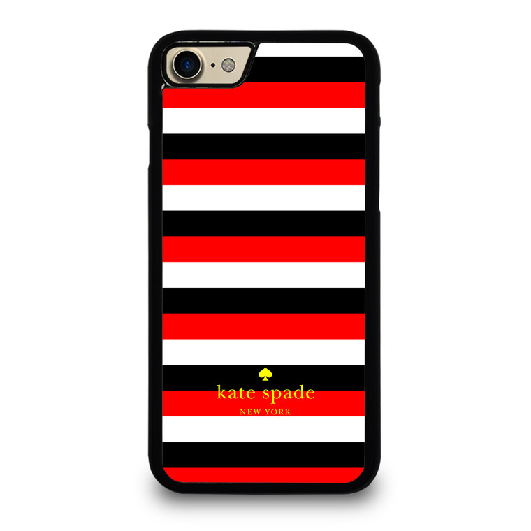 KATE SPADE PATTERN RED BLACK iPhone 7 Case