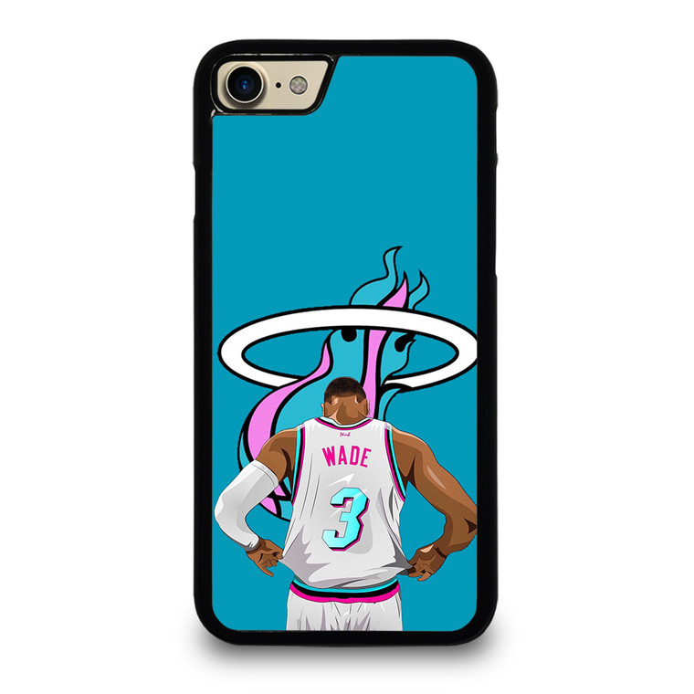 MIAMI HEAT DWYANE WADE 3 BASKETBALL iPhone 7 Case