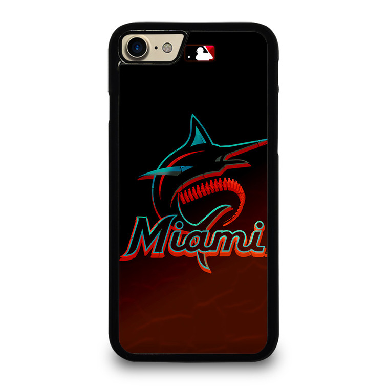 MIAMI MARLINS MLB BASEBALL TEAM LOGO iPhone 7 Case