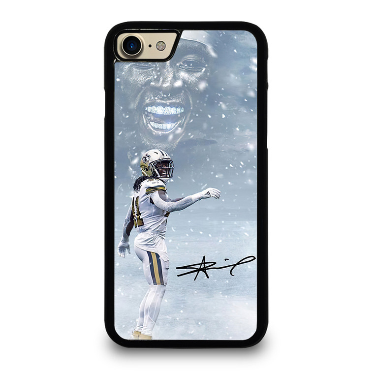 NEW ORLEANS SAINTS ALVIN KAMARA SNOW iPhone 7 Case