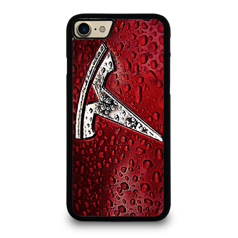 TESLA RED WATER EMBLEM iPhone 7 Case