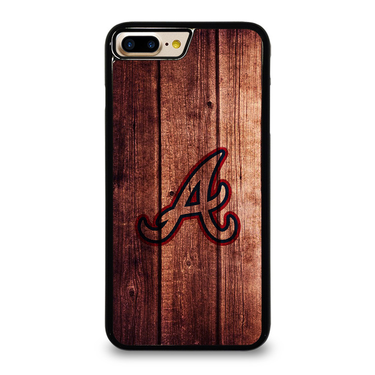 ATLANTA BRAVES LOGO WOOD INITIAL iPhone 7 Plus Case