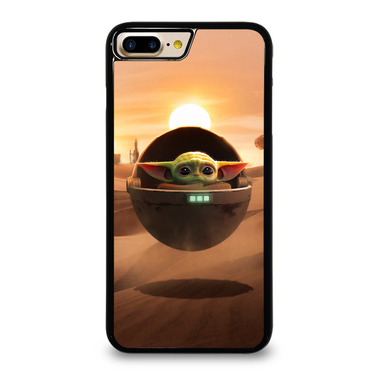 BABY YODA FLY STAR WARS iPhone 7 Plus Case