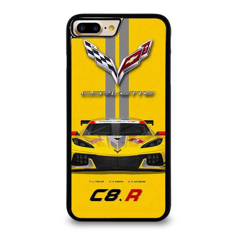 CORVETTE C8 R YELLOW iPhone 7 Plus Case