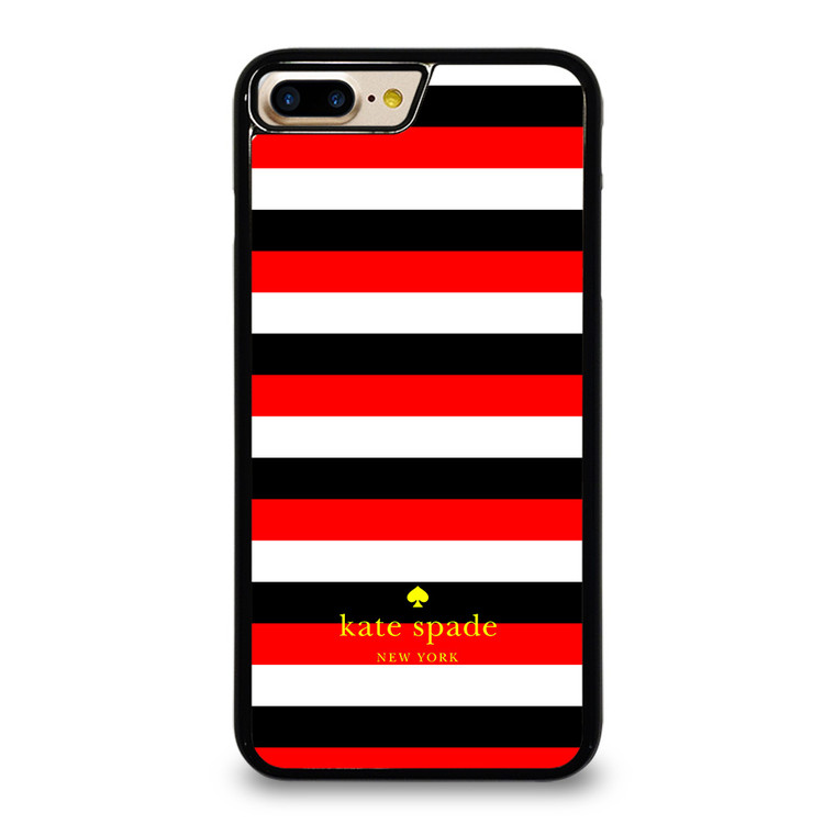 KATE SPADE PATTERN RED BLACK iPhone 7 Plus Case