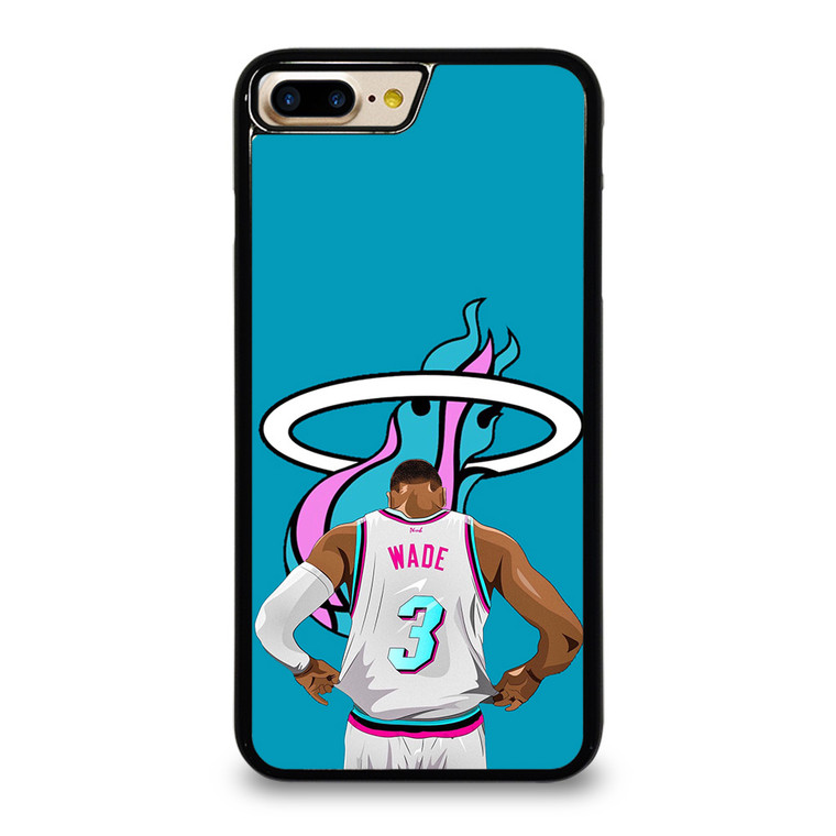 MIAMI HEAT DWYANE WADE 3 BASKETBALL iPhone 7 Plus Case