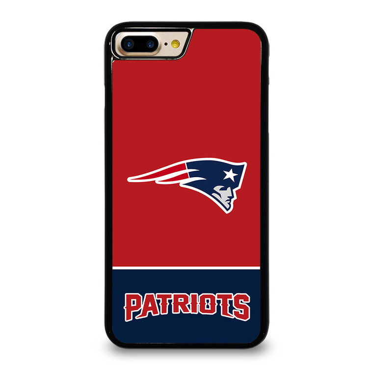 NEW ENGLAND PATRIOTS STRIPS FOOTBALL LOGO iPhone 7 Plus Case