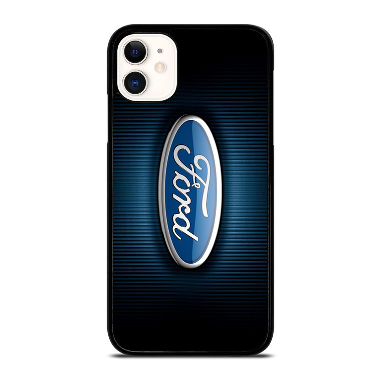 FORD LOGO BLUE STRIPE iPhone 11 Case