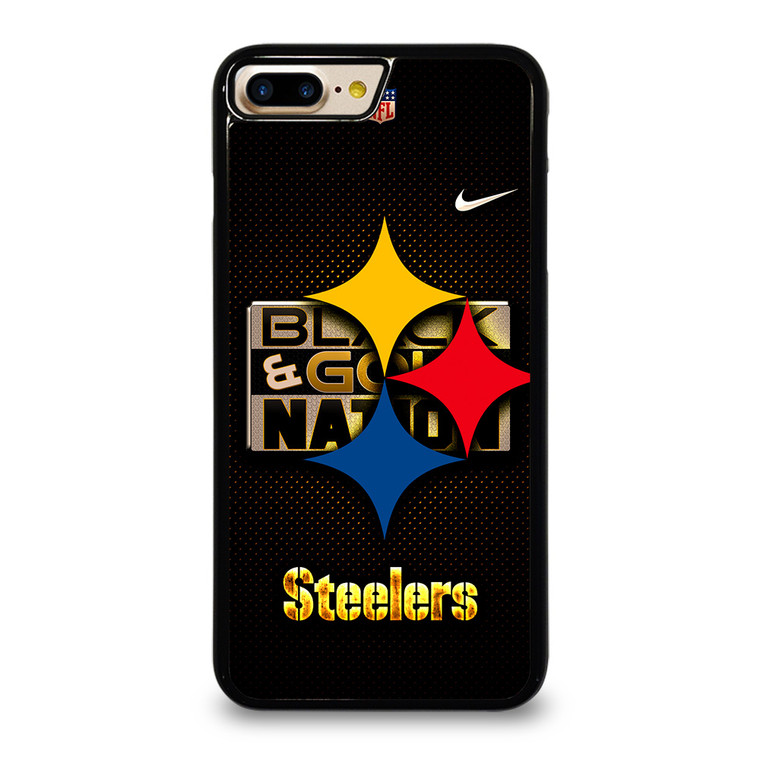 PITTSBURGH STEELERS BLACK AND GO NATION iPhone 7 Plus Case