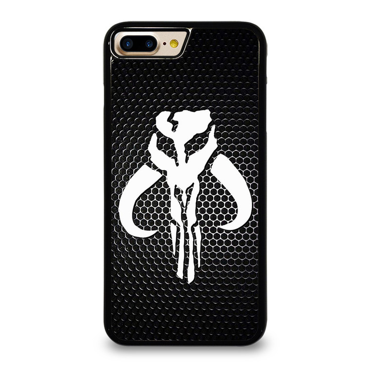 STAR WARS MANDALORIAN LOGO CARBON iPhone 7 Plus Case