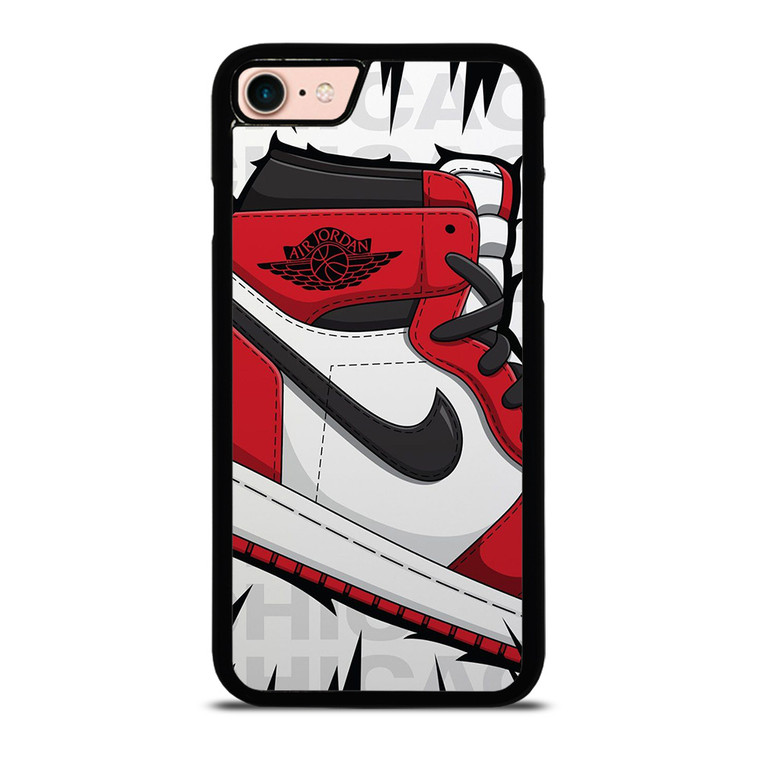AIR JORDAN NIKE SNEAKERS ART iPhone 8 Case