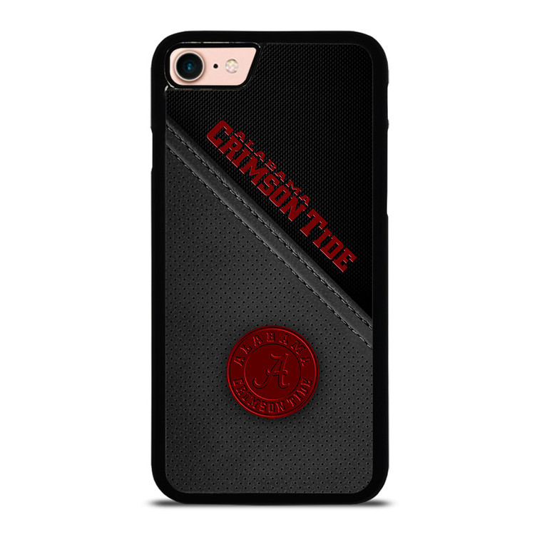 ALABAMA CRIMSON TIDE LEATHER iPhone 8 Case