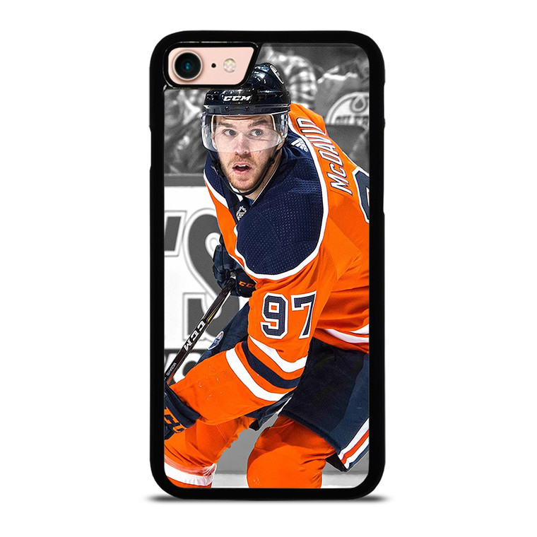 CONNOR MCDAVID 97 HOCKEY iPhone 8 Case