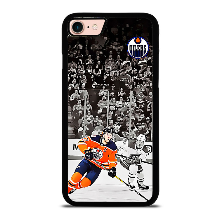 CONNOR MCDAVID HOCKEY OILERS LEAGUE iPhone 8 Case