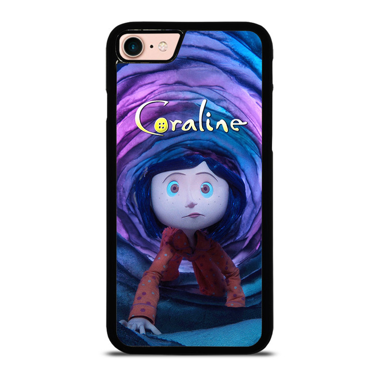 CORALINE CARTOON MOVIE iPhone 8 Case