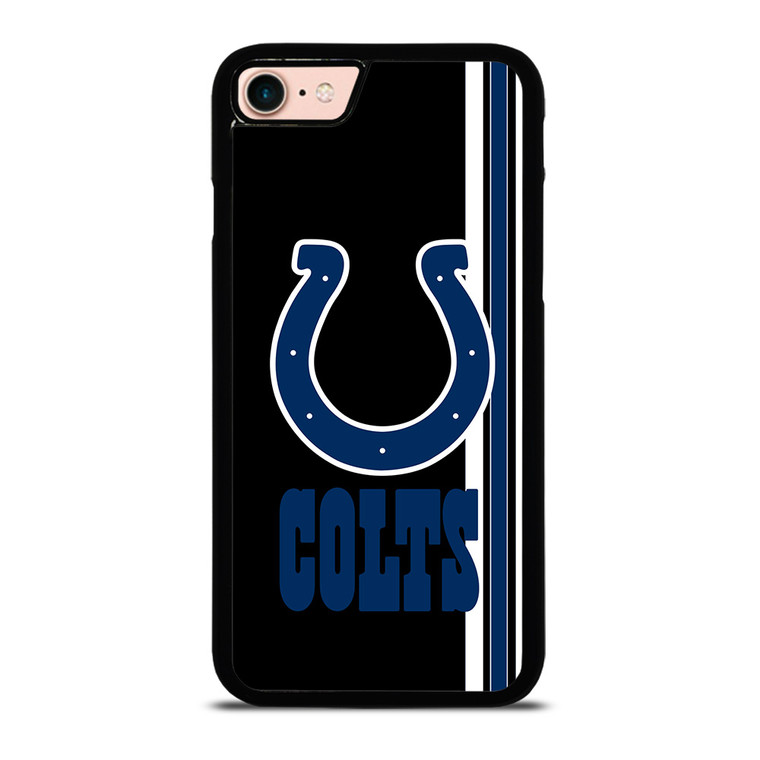 INDIANAPOLIS COLTS STRIPS LOGO NFL FOOTBALL iPhone 8 Case