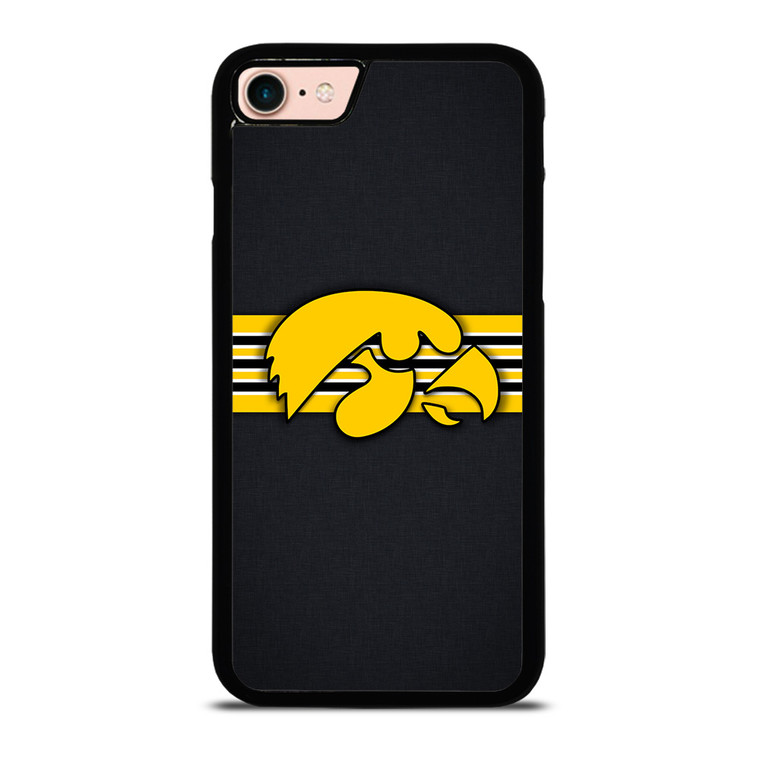 IOWA UNIVERSITY FOOTBALL TEAM LOGO iPhone 8 Case