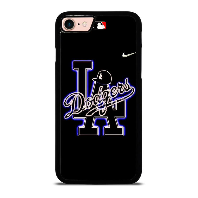 LA DODGERS LIGHT MLB iPhone 8 Case