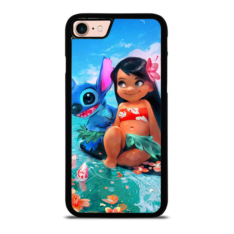 LILO AND STITCH ALOHA iPhone 8 Case