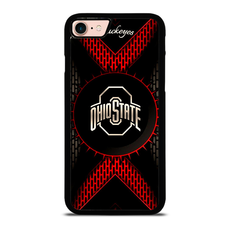 OHIO STATE BUCKEYES FOOTBALL TEAM LOGO iPhone 8 Case