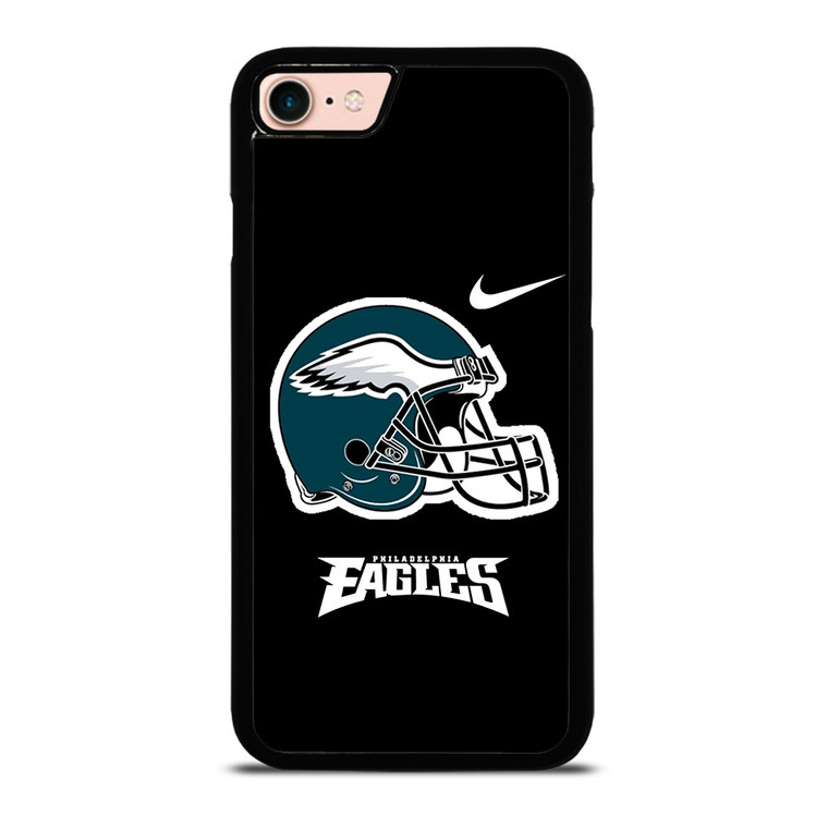 PHILADELPHIA EAGLES NIKE LOGO HELMET iPhone 8 Case