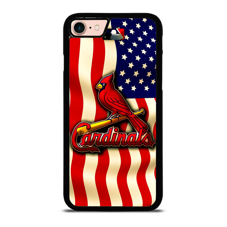 ST LOUIS CARDINALS MLB FLAG iPhone 8 Case