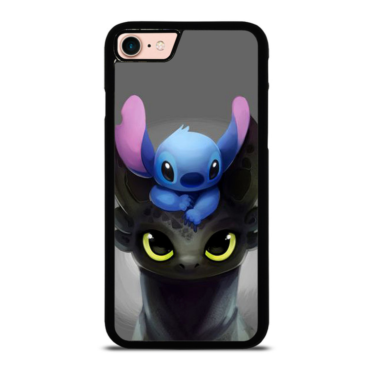 STITCH AND TOOTHLESS DRAGON iPhone 8 Case