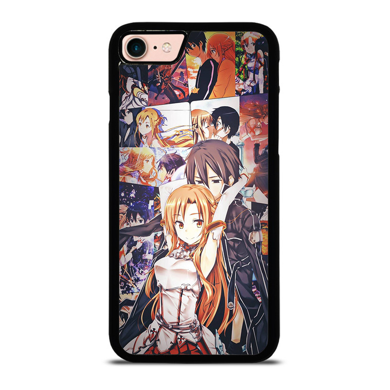 SWORD ART ONLINE KIRITO AND ASUNA LOVE iPhone 8 Case