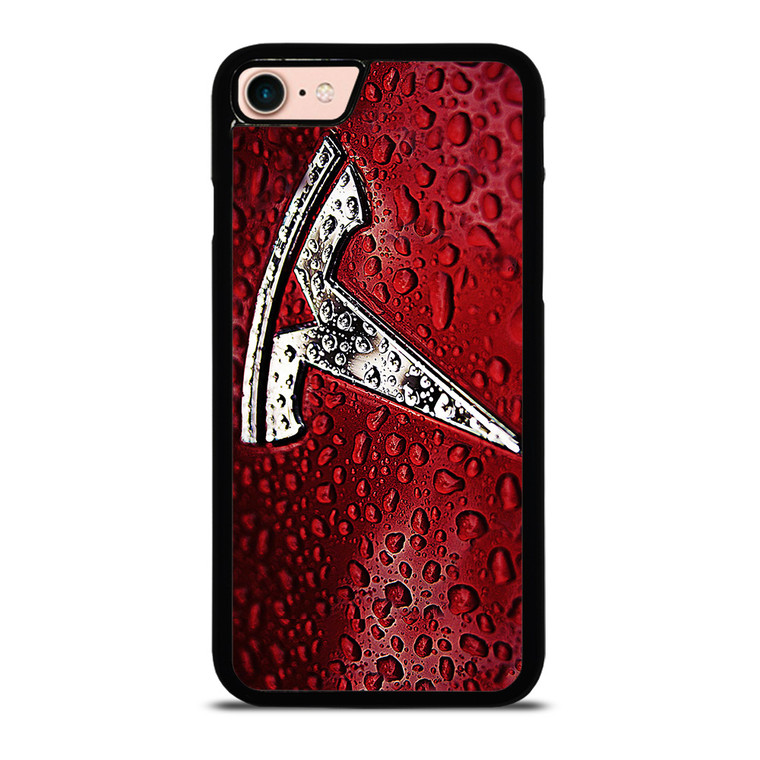 TESLA RED WATER EMBLEM iPhone 8 Case TESLA RED WATER EMBLEM iPhone 8 Case