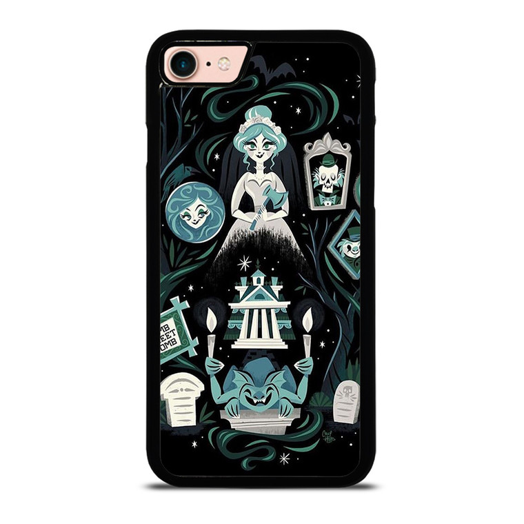 THE HAUNTED MANSION ART DISNEY iPhone 8 Case