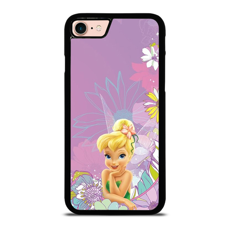 TINKER BELL PETERPAN FLOWERS iPhone 8 Case