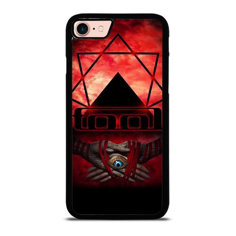TOOL BAND RED LOGO iPhone 8 Case