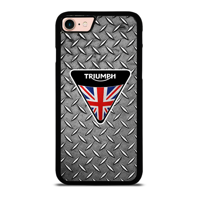 TRIUMPH MOTORCYCLE EMBLEM iPhone 8 Case