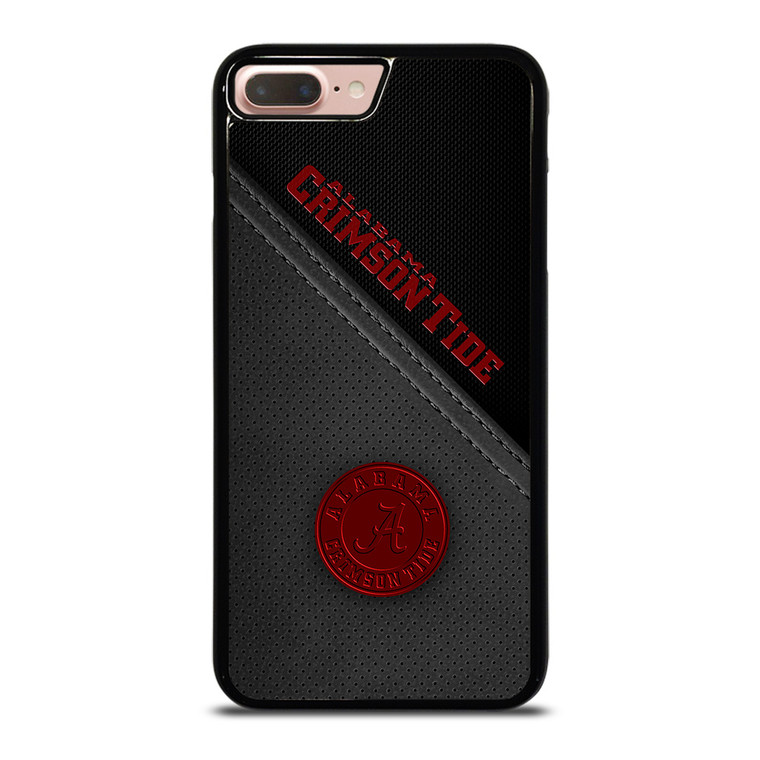 ALABAMA CRIMSON TIDE LEATHER iPhone 8 Plus Case