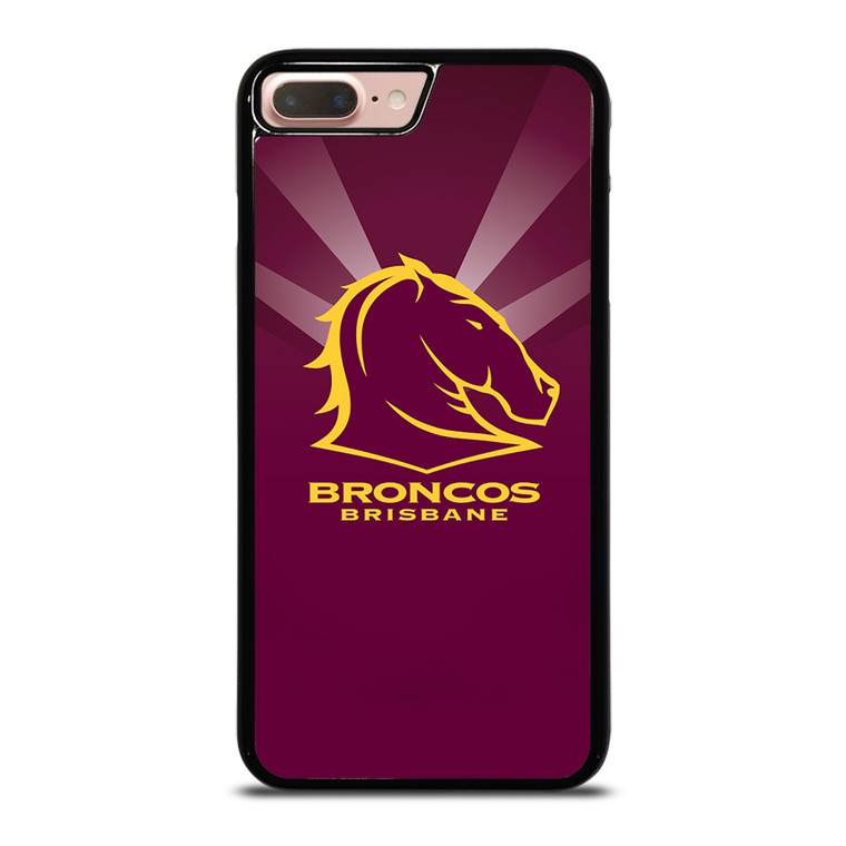 BRONCOS BRISBANE FOTTBALL TEAM LOGO iPhone 8 Plus Case