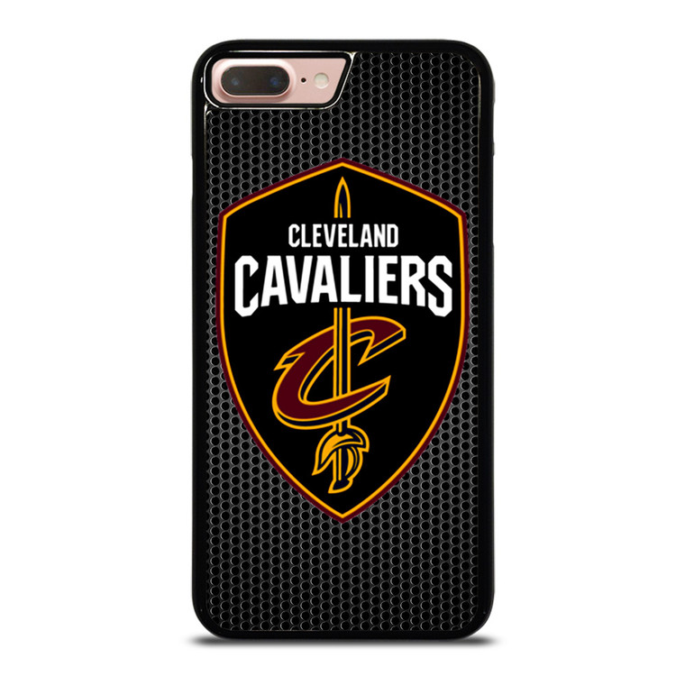 CLEVELAND CAVALIERS BASEBALL CARBON LOGO iPhone 8 Plus Case