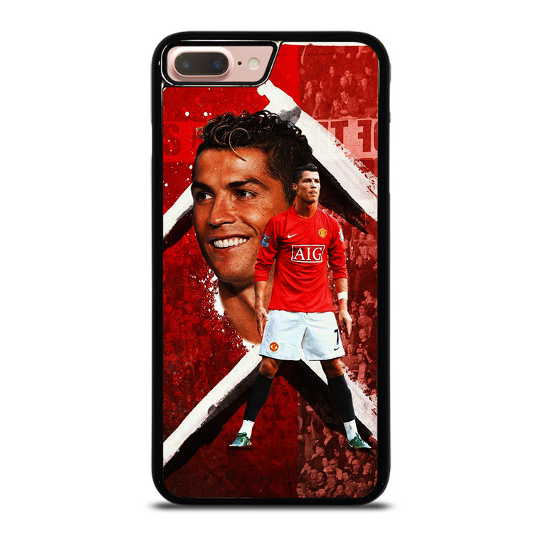CRISTIANO RONALDO MAN UNITED STAR 7 iPhone 8 Plus Case