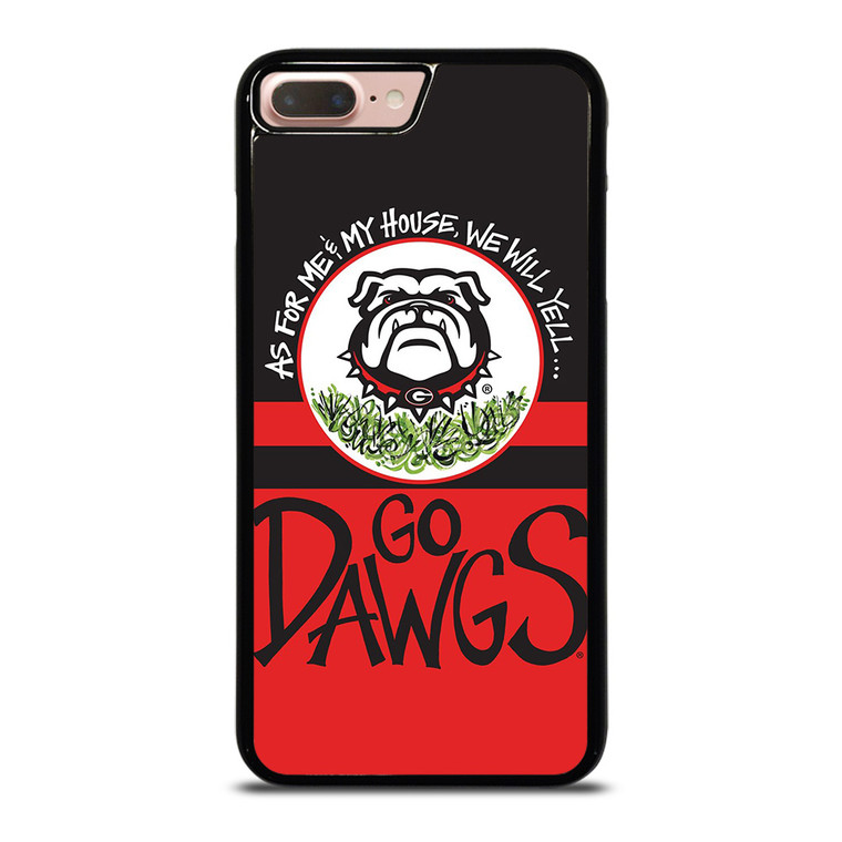 GEORGIA BULLDOGS DAWGS STRIP iPhone 8 Plus Case