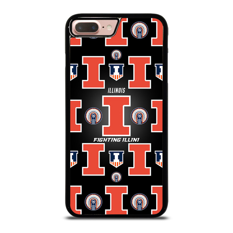 ILLINOIS FIGHTING ILLINI LOGO iPhone 8 Plus Case