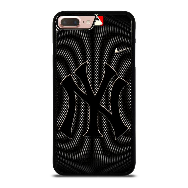 NEW YORK YANKEES BASEBALL MLB BLACK iPhone 8 Plus Case NEW YORK YANKEES BASEBALL MLB BLACK iPhone 8 Plus Case