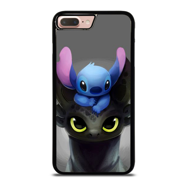STITCH AND TOOTHLESS DRAGON iPhone 8 Plus Case