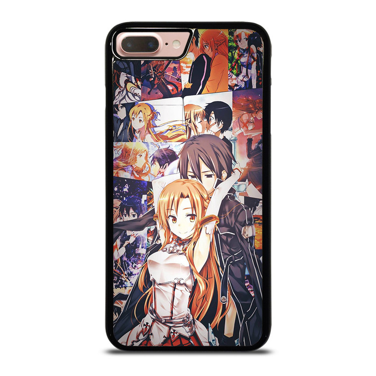 SWORD ART ONLINE KIRITO AND ASUNA LOVE iPhone 8 Plus Case SWORD ART ONLINE KIRITO AND ASUNA LOVE iPhone 8 Plus Case